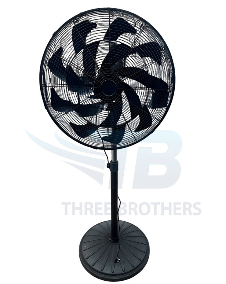 مروحة ستاند مقاس ٢٦ بوصة معدن موتور نحاس ١٠٠ ٪