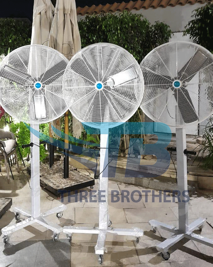 مروحة ستاند مقاس 30 بوصة معدن موتور نحاس ١٠٠٪